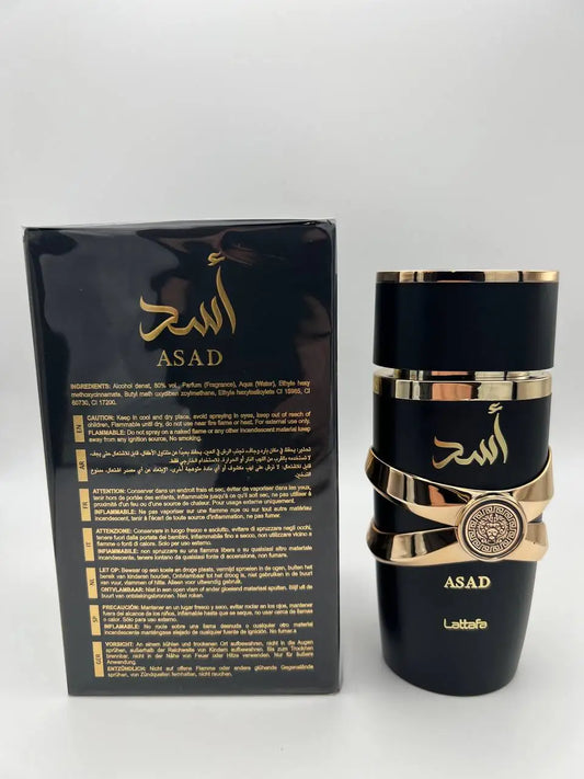 Asad de Lattafa – Fragancia Eau de Parfum para Hombre 100ml / 3.4 oz